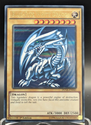 Blue-eyes White Dragon DUSA-EN043 1st Edition Yugioh Duelist Saga Yu-gi-oh-image