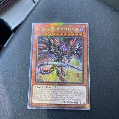 Red-Eyes Darkness Metal Dragon (Quarter Century Secret Rare) RA03-EN212 Quarter-image