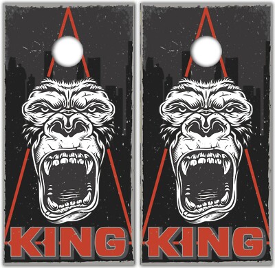 Monkey King Wraps for Cornhole Boards Skin Vinyl Decal For Game KA1171-image