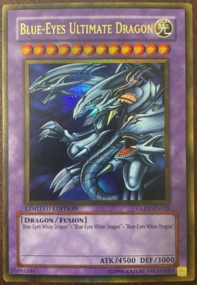 Blue-Eyes Ultimate Dragon - GLD1-EN028 - Limited Edition - YuGiOh-image