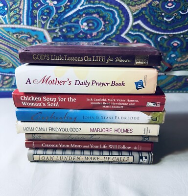 Women's Christian Devotional & Religious Prayer Books x8 Spiritual Study-image