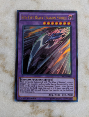 Red-Eyes Black Dragon Sword #DRL3-EN066 Yugioh Dragons of Legend: Unleashed -image