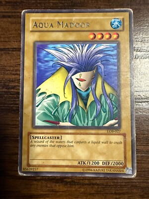 Yu-Gi-Oh! Aqua Madoor LOB-027 The Legend of Blue Eyes White Dragon Unlimited-image