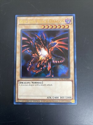 Yugioh - Red-Eyes Black Dragon Limited Edition LC01-EN006 - Ultra Rare - NM-image