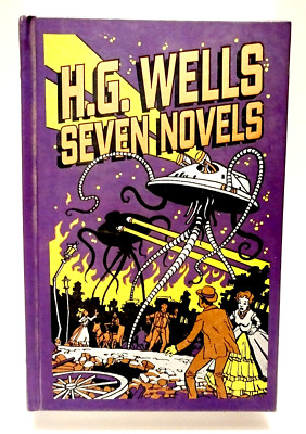 H.G. Wells Seven Novels 2009 Leatherbound B & N-image