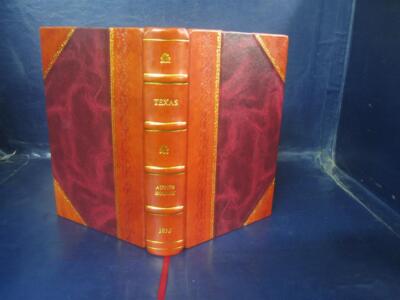 Texas 1836 by Mary Austin Holley [Leather Bound]-image