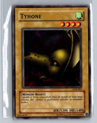 The Legend of Blue Eyes White Dragon #LOB-063 Tyhone-image