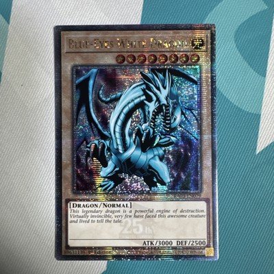 Blue-Eyes White Dragon (Quarter Century Secret Rare) RA03-EN079 Quarter Century-image