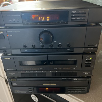 fisher stereo system Stack System TAD 992 Disc Changer Will Not Open-image