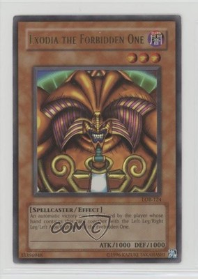 Exodia the Forbidden One YuGiOh Legend of Blue Eyes White Dragon #LOB-124 2r7-image