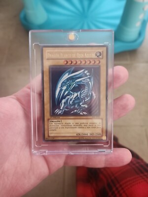 Blue-eyes white Dragon BIK-S001 1st Edition Spanish Yugioh SDK-image