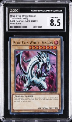 2023 #EN001 BLUE-EYES WHITE DRAGON CGC 8.5-image