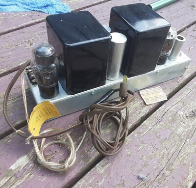 RARE 1956 The FISHER 70A-2 TUBE Power Amp 35 Watts RMS & 70 Watt Peak-image