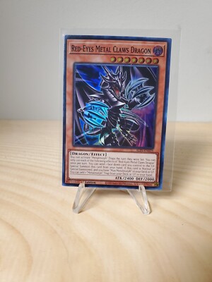 Yugioh TCG: Red-Eyes Metal Claws Dragon ALIN-EN025 (1st Edition)-image