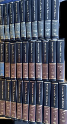 Britannica 15th Edition Encyclopedias (Complete 30 Volume Set). 1981-image