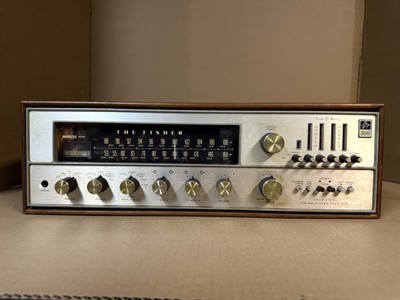 The Fisher 500-TX Stereo Receiver Auto Tune-O-Matic Solid State-image