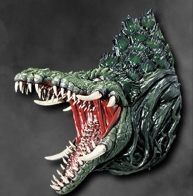 Godzilla Ichibankuji Monster Head Magnet Biolante Used-image