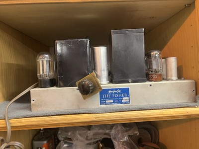 RARE 1956 The FISHER 70A-2 TUBE Power Amp 35 Watts RMS & 70 Watt Peak-image