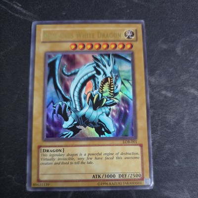 Blue-Eyes White Dragon LOB-001 Unlimited|Unlimited Edition-image