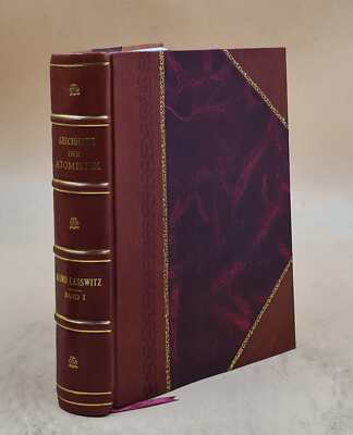 Geschichte Der Atomistik Vom Mittelalter Bis Newton Volume Vol 1 [Leather Bound]-image
