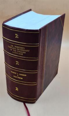 Dr. Webster'S Complete Dictionary Of The English Language / Thor [Leather Bound]-image