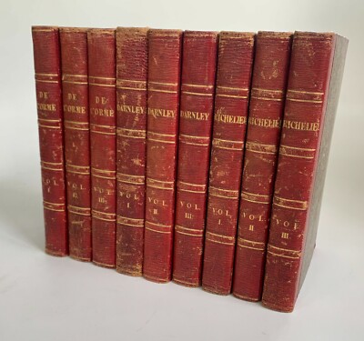 Set George Payne Rainsford James RICHELIEU/DE L'ORME/DARNLEY 1830 Firsts REDUCED-image