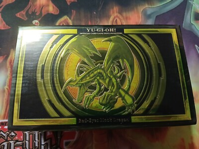 Yugioh Legendary Gold Box OCG Red-Eyes Black Dragon Empty-image