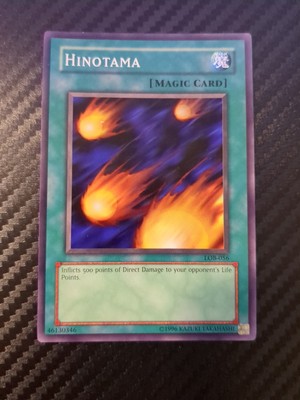 Yu-Gi-Oh! TCG Hinotama Legend of Blue Eyes White Dragon LOB-056 Unlimited Common-image