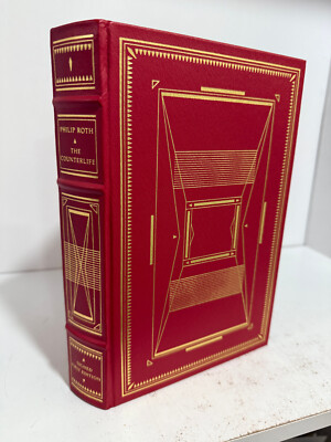 Franklin Library The Counterlife by Philip Roth   SIGNED 1st Edition-image
