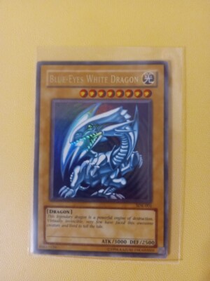 2002 Yu-Gi-Oh! Starter Deck Kaiba Blue-Eyes White Dragon #SDK-001 (MP)-image