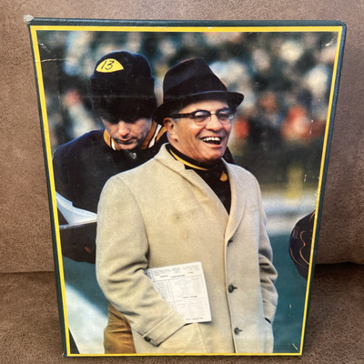 Vince Lombardi on Football 2-Volume Box Set - 1st Printing 1973 - Hard Cover-image