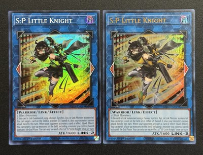 2024 YUGIOH 1ST ED RA03 SUPER / ULTRA RARE SP LITTLE KNIGHT NM SET-image