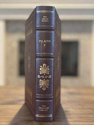 Franklin Library - The Works of Plato Vol 1 Set Great Books of the Western World-image