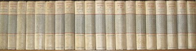 LEATHER Set;Works of CARLYLE! History Philosophy(PARCHMENT EDITION! 1/375) 1884!-image