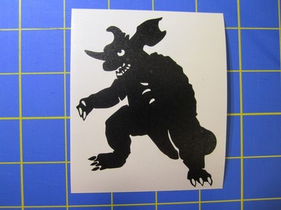 Baragon Vinyl Decal - Sticker 3x4 - Any Color - Godzilla-image