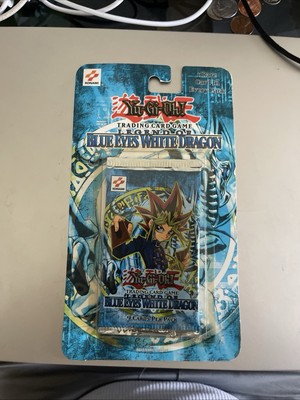 Yugioh Blue Eyes White Dragon Blister Pack FACTORY SEALED YU-GI-OH UNLIMITED-image
