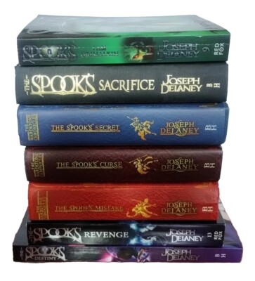 x7 Spook’s Bundle Set Joseph Delaney Wardstone Chronicles Hardcover/Softcover-image