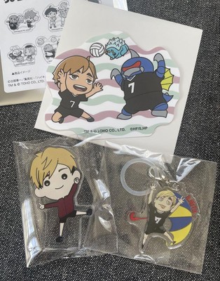 Haikyu!! Umbrella Charm Chibi Godzilla Sticker Acrylic Block Miyayu-image