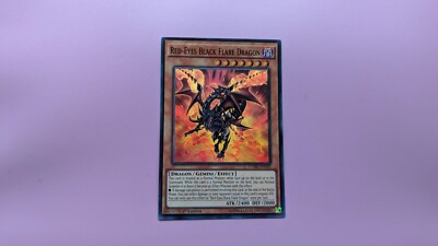 Yugioh Red-Eyes Black Flare Dragon	CORE-EN020	1st edition	Super rare-image