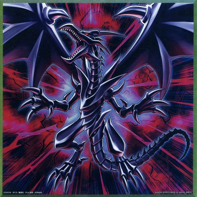 Yu Gi Oh great Red Eyes Black Dragon Shikishi Manga toy Collection happy B6-image