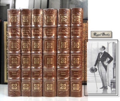 HENRY JAMES SET Golden Bowl Turn of Screw Bostonians - Easton Press -RARE SEALED-image