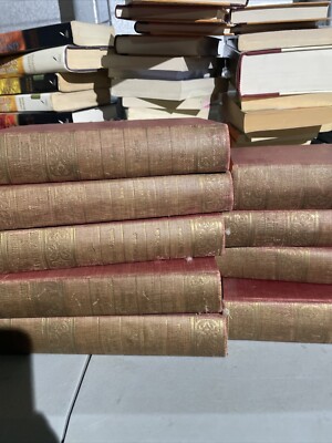 The Modern Readers Shakespeare - Complete Set - 1909 - Guilded Leather Antique-image