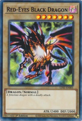 Yugioh Red-Eyes Black Dragon  - 1st Edition - NM - Ultra Rare-image