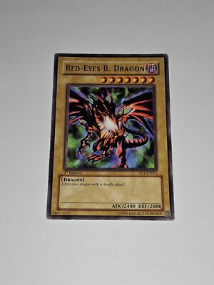 Red-Eyes B. Dragon SD1-EN002 Structure Deck: Dragon's Roar 1st Edition-image