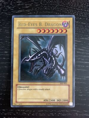 Red Eyes B. Dragon YuGiOh Card-image