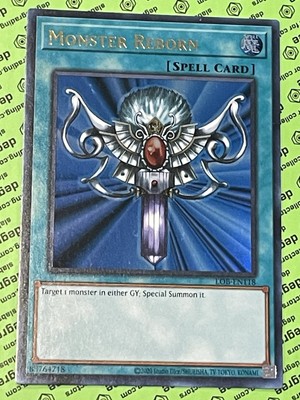 Yu-Gi-Oh! TCG Monster Reborn Legend of Blue Eyes White Dragon LOB-EN118-image