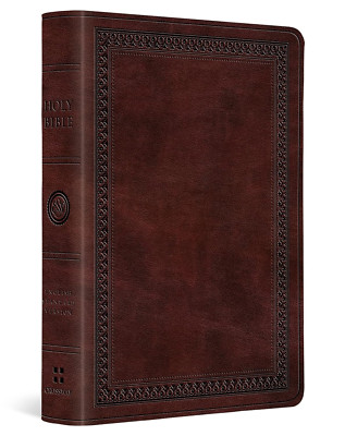 ESV Value Print Compact Bible (English) Leather Book Bible-image