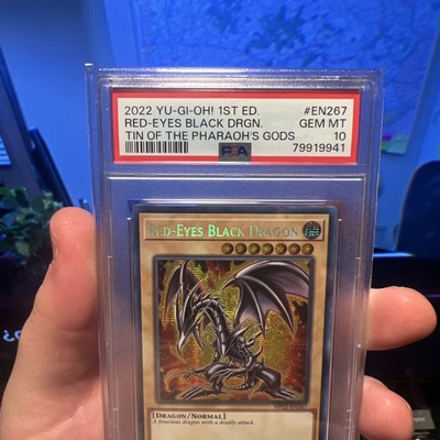 2022 Yu-Gi-Oh! Red-Eyes Black Dragon MP22-EN267 PSA 10 GEM MINT-image