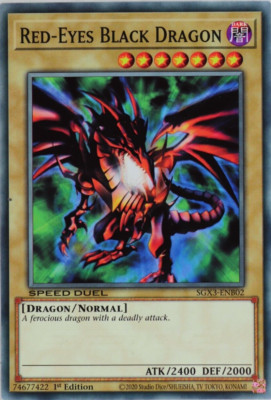 Yugioh 2023 Duelists of Shadows SGX3 Speed Duel Common 1st Edition MINT-image