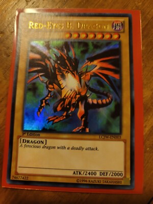 Red-Eyes B. Dragon LCJW-EN003 (1st Edition-Ultra Rare)-image